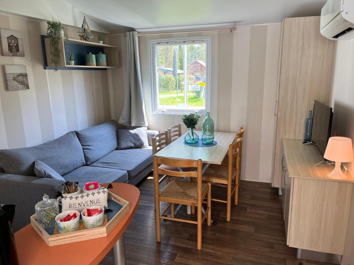 Mobil-Home Climatise Avec Piscine Aureilhan  Exterior photo