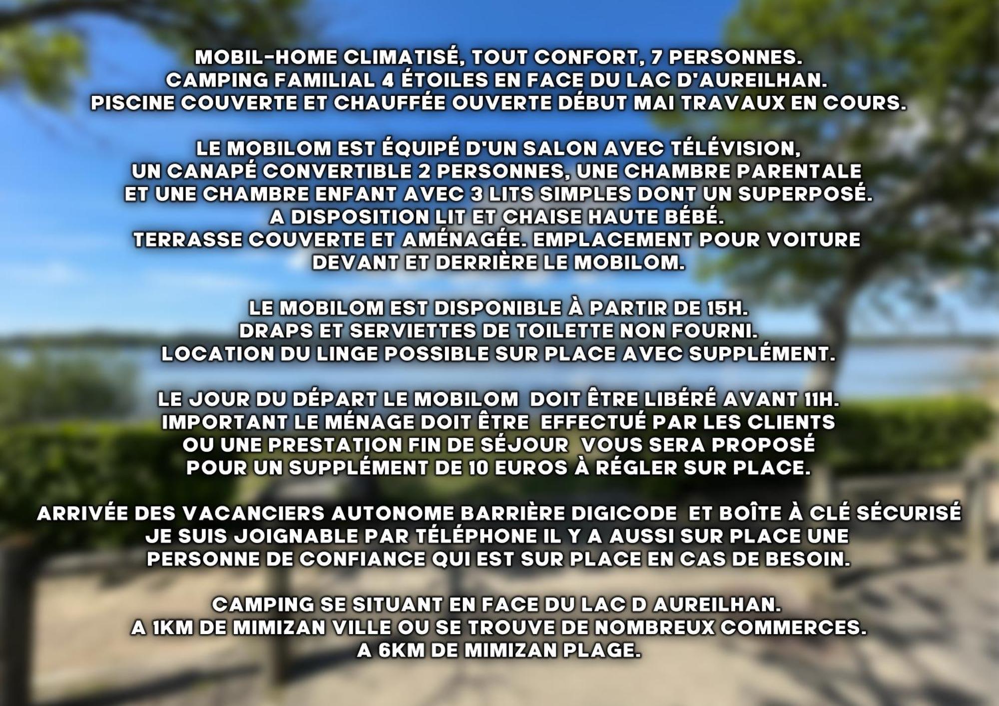 Mobil-Home Climatise Avec Piscine Aureilhan  Exterior photo
